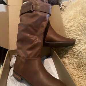 JOURNEE Wide Calf BOOT 8